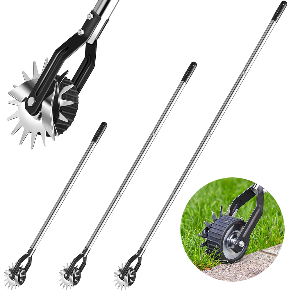Gardening Tools Edger - 67 Inch/170 cm Wheel Rotary Edger,