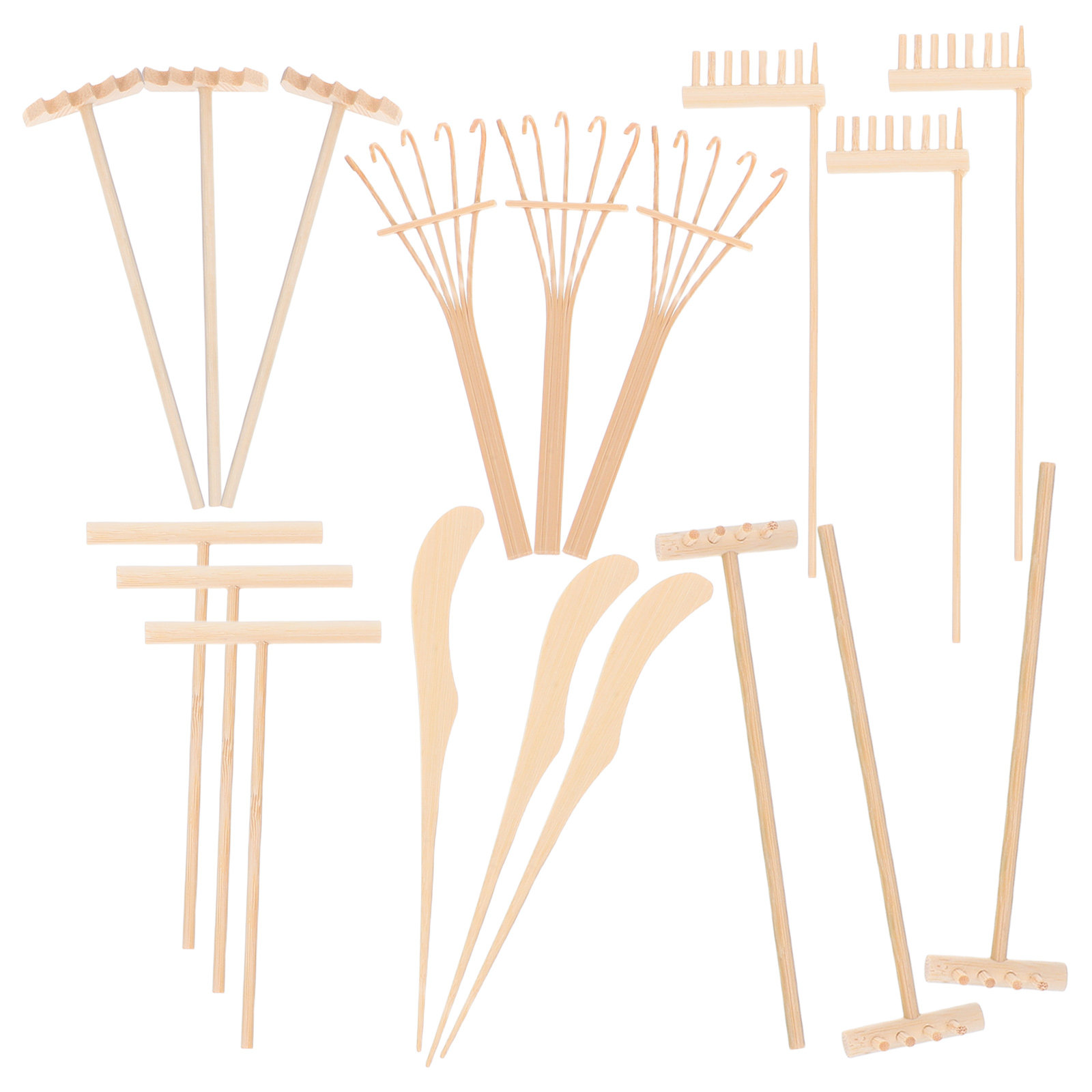 Zen Gardening Tools - 1Set Mini Zen Garden Rake Tools
