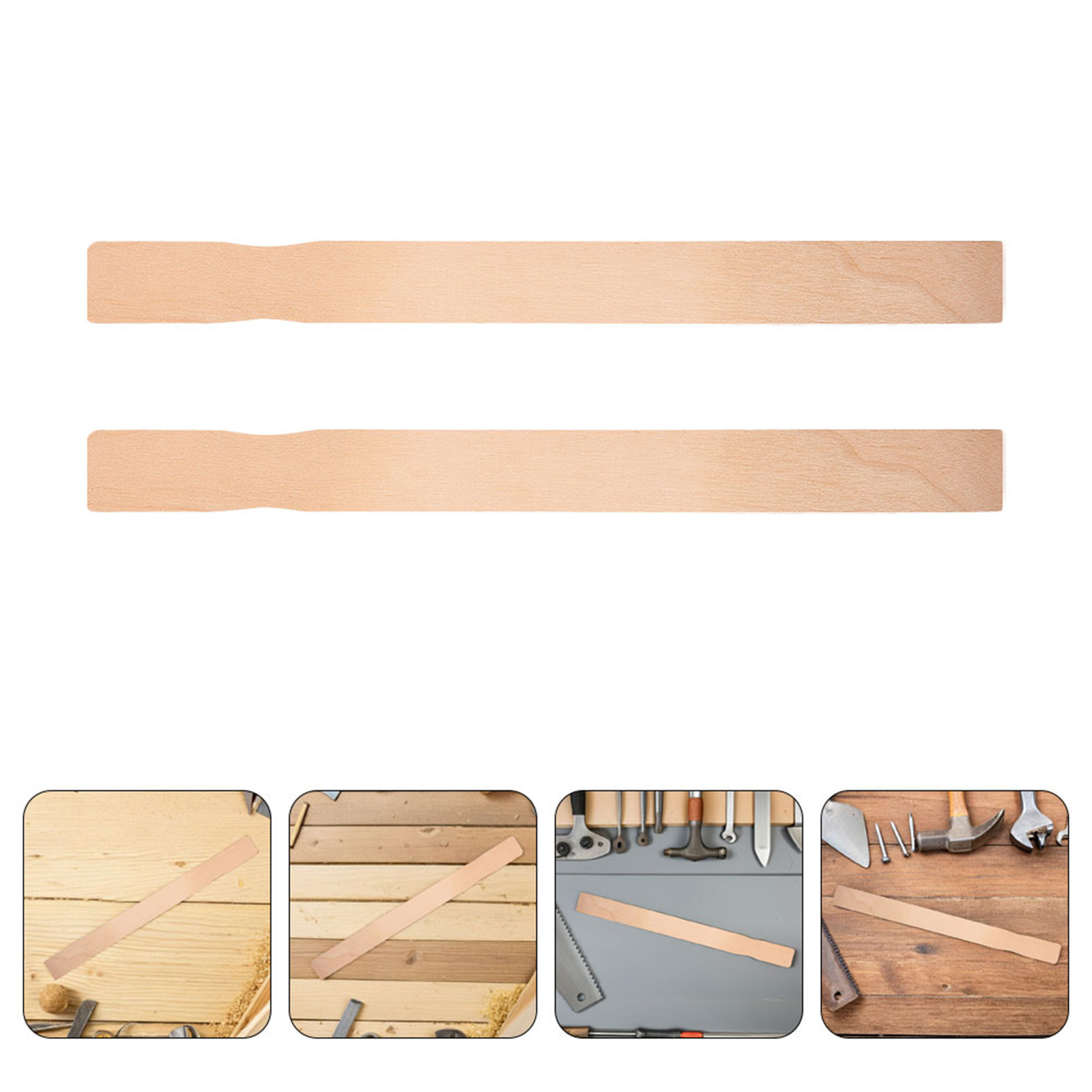 Gardening Tool Diy - 15Pcs Paint Stir Sticks Polished Wood