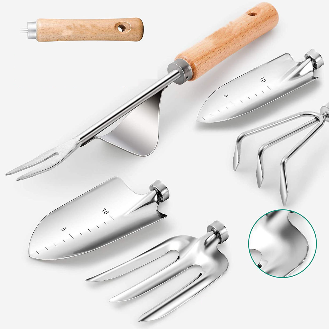 9-Piece Gardening Tool With He - Gardening Tools For Women ulasan dan harga