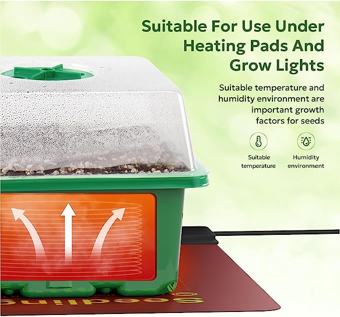 4 Pack of 40 Grids Seed Starte - Seed Starter Trays ulasan dan harga