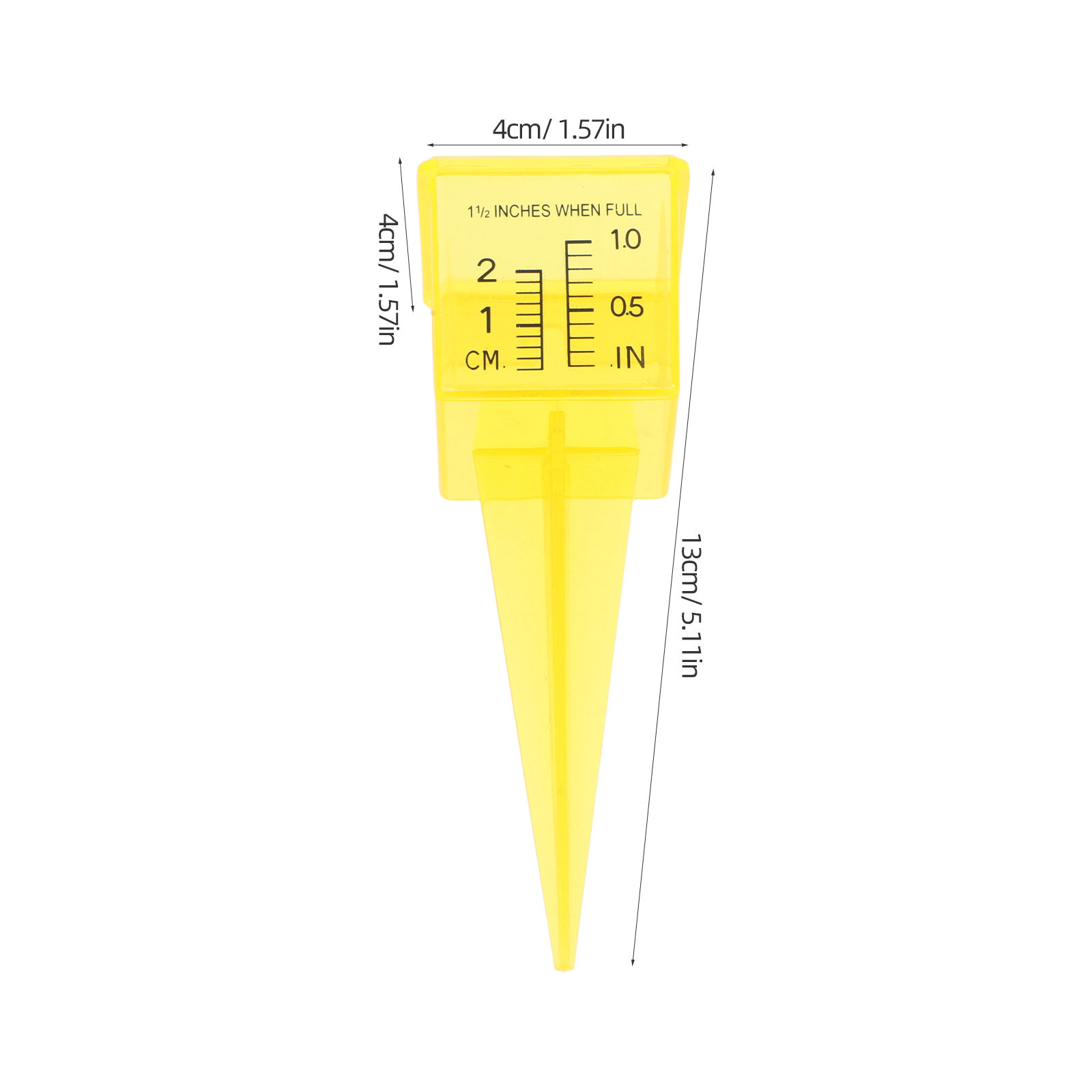 9pcs Outdoor Rain Gauges 1.5-I - Gardening Tools Plastic ulasan dan harga