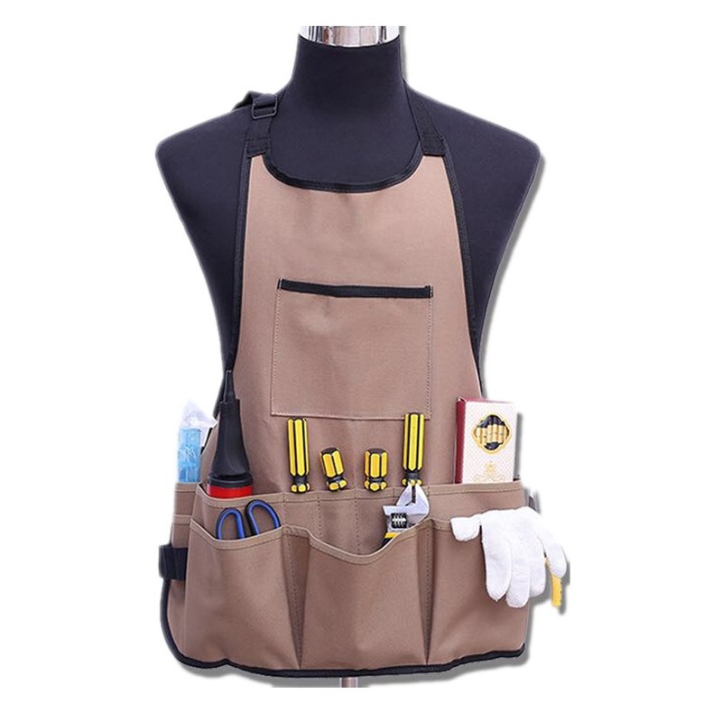 Garden Work Apron with Pockets - Gardening Tools For Women ulasan dan harga