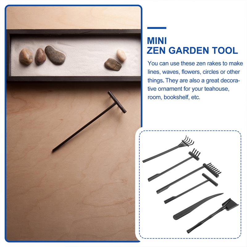 Sand Rake Set Zen Raking Medit - Zen Gardening Tools ulasan dan harga