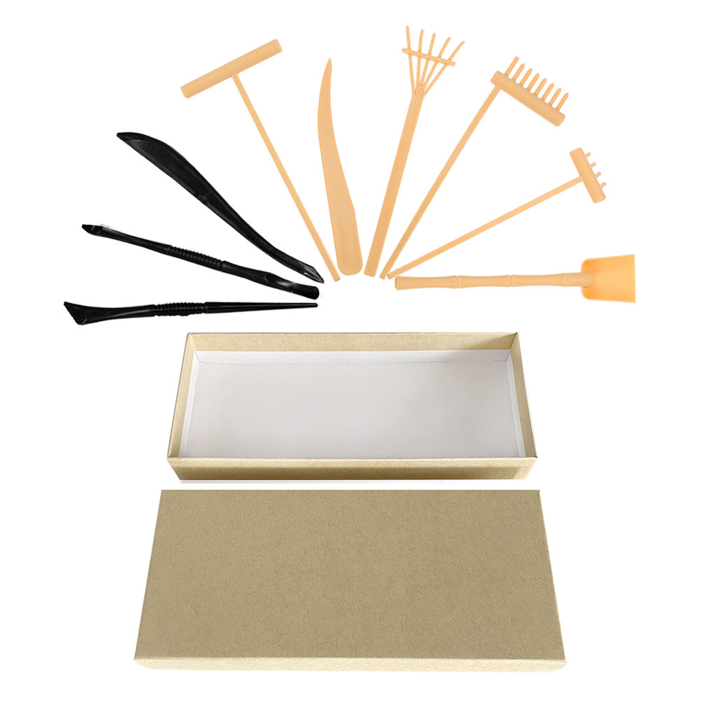 1Set Mini Zen Garden Rake Set  - Zen Gardening Tools ulasan dan harga