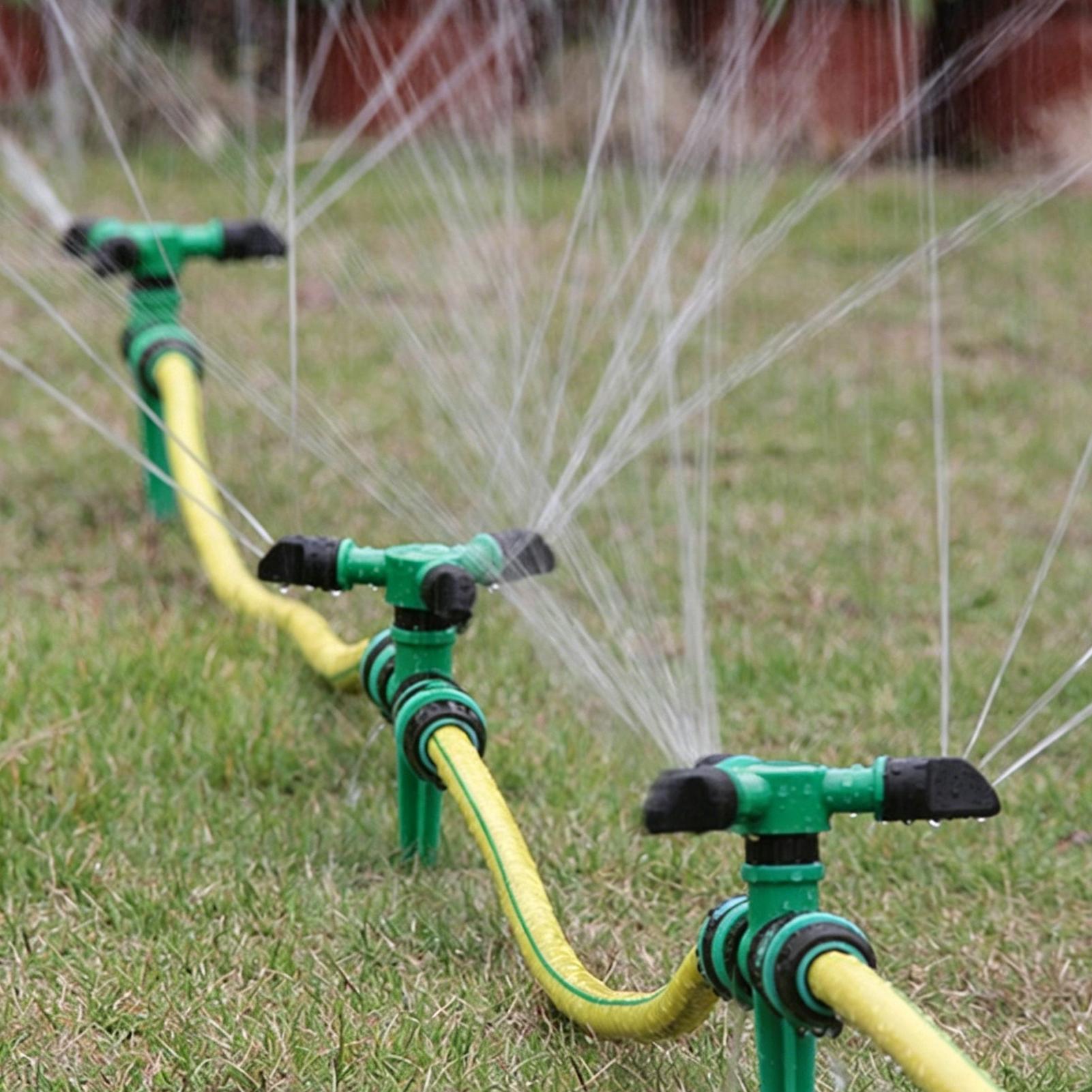 Automatic Rotating Water Sprin - Gardening Tools Plastic ulasan dan harga