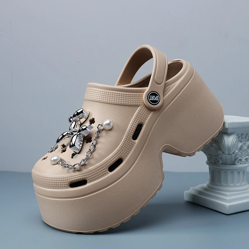 New Women's Silver Platform Cl - Gardening Tools For Women ulasan dan harga