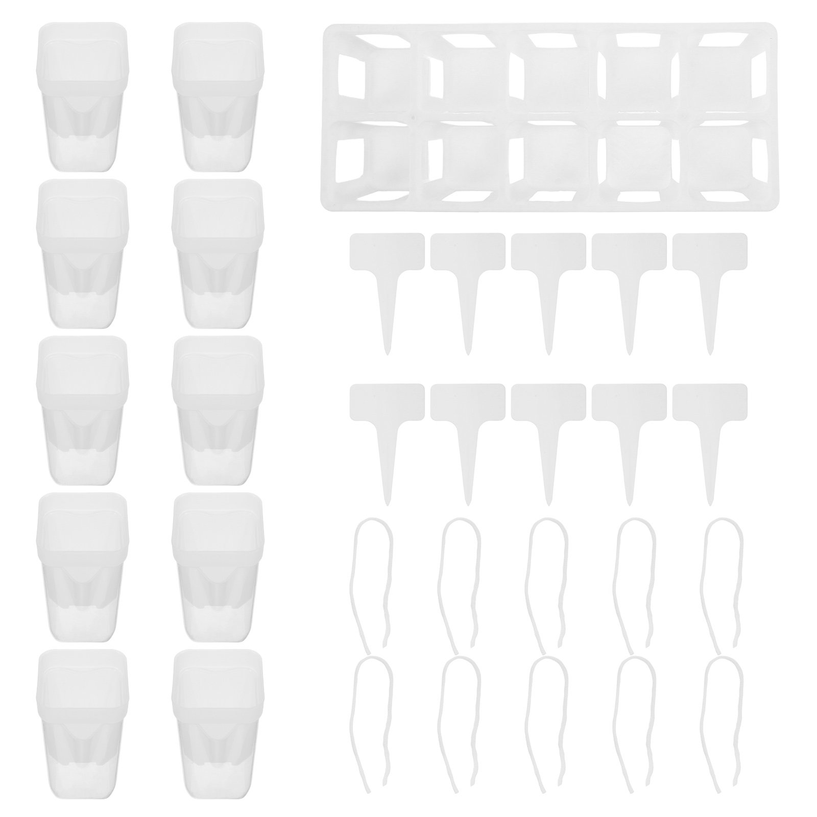 1Set Self Watering Pot Indoor  - Seed Starter Trays ulasan dan harga