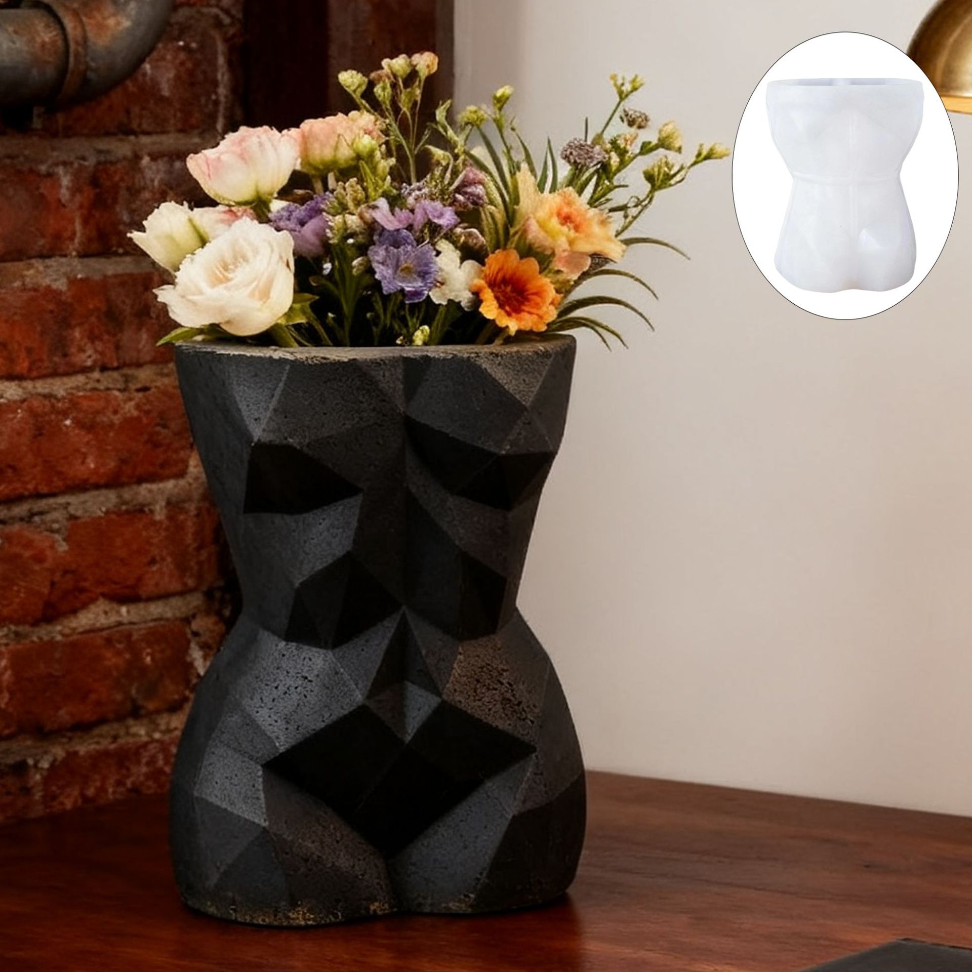 3D Geometric Female Body Flowe - Gardening Tools For Women ulasan dan harga
