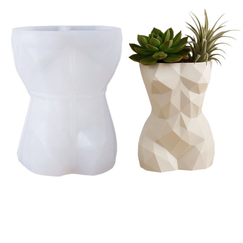 3D Geometric Female Body Flowe - Gardening Tools For Women ulasan dan harga