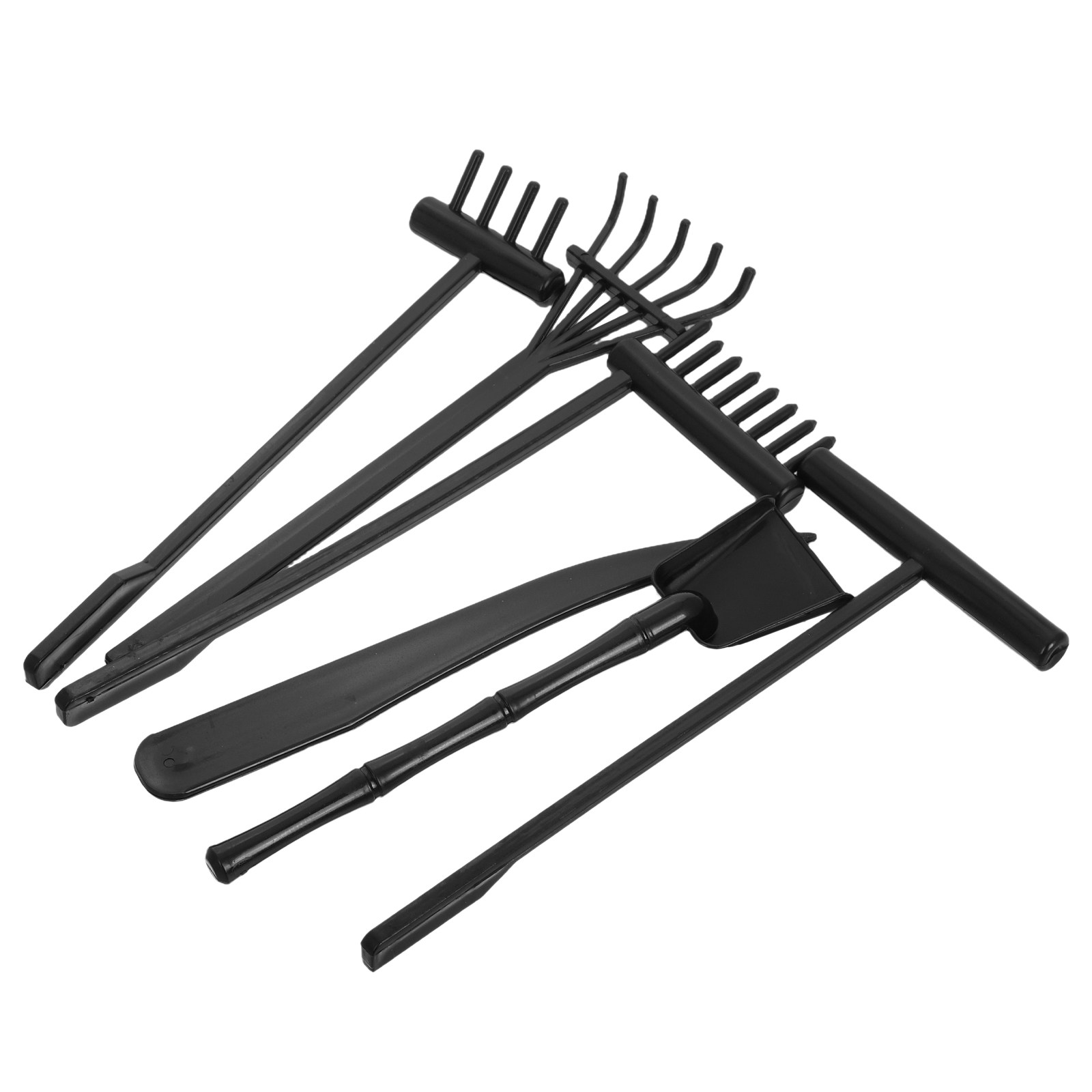 6Pcs Mini Sand Rake Set Plasti - Zen Gardening Tools ulasan dan harga