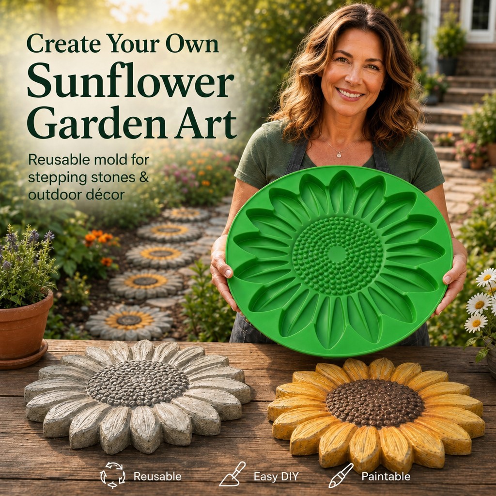 Sunflower Terrace Stone Mold S - Gardening Tool Diy ulasan dan harga