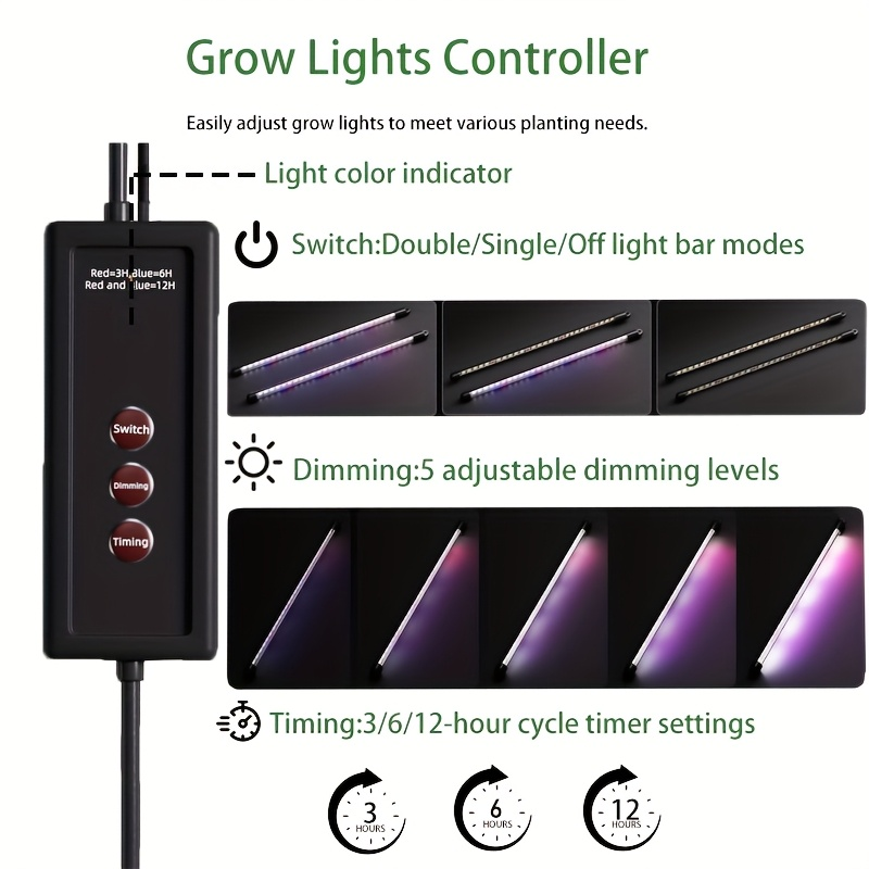 36-Cell Seed Starter Tray W/ G - Led Grow Light ulasan dan harga