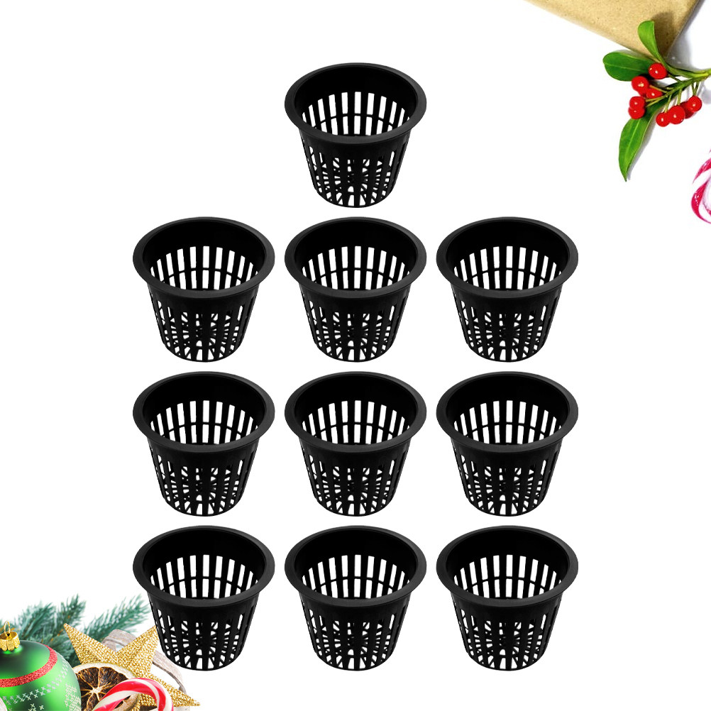 10Pcs Plastic Hydroponic Plant - Gardening Tools Plastic ulasan dan harga