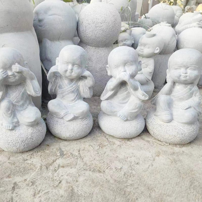 Little novice monk ornament Sc - Zen Gardening Tools ulasan dan harga
