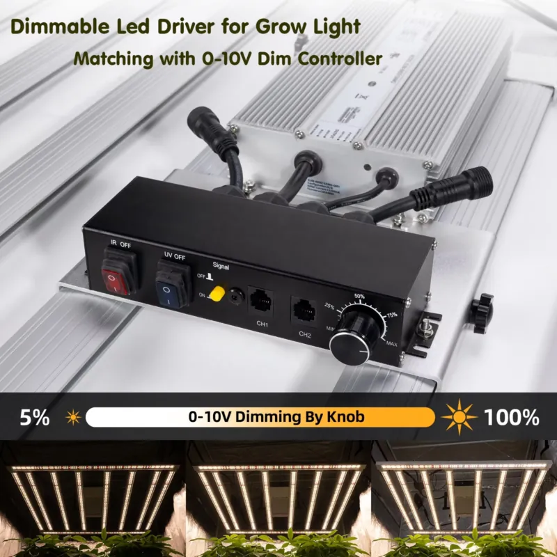 600W Grow Light Driver Inventr - Led Grow Light ulasan dan harga