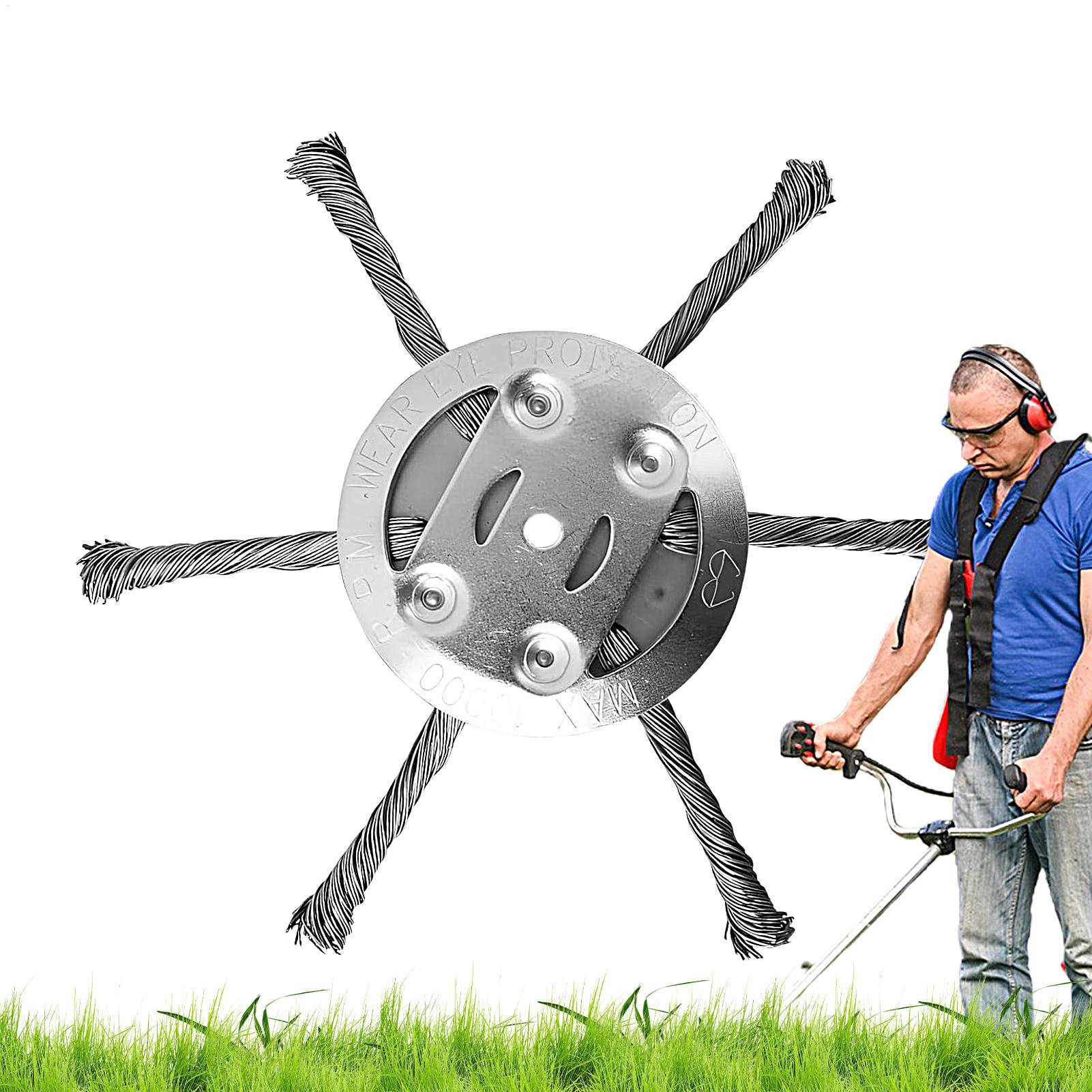 Steel Grass Trimmer Head Cutte - Gardening Tools For Women ulasan dan harga