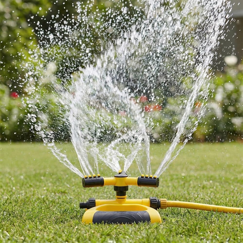 360-Degree Automatic Rotating  - Gardening Tools Plastic ulasan dan harga