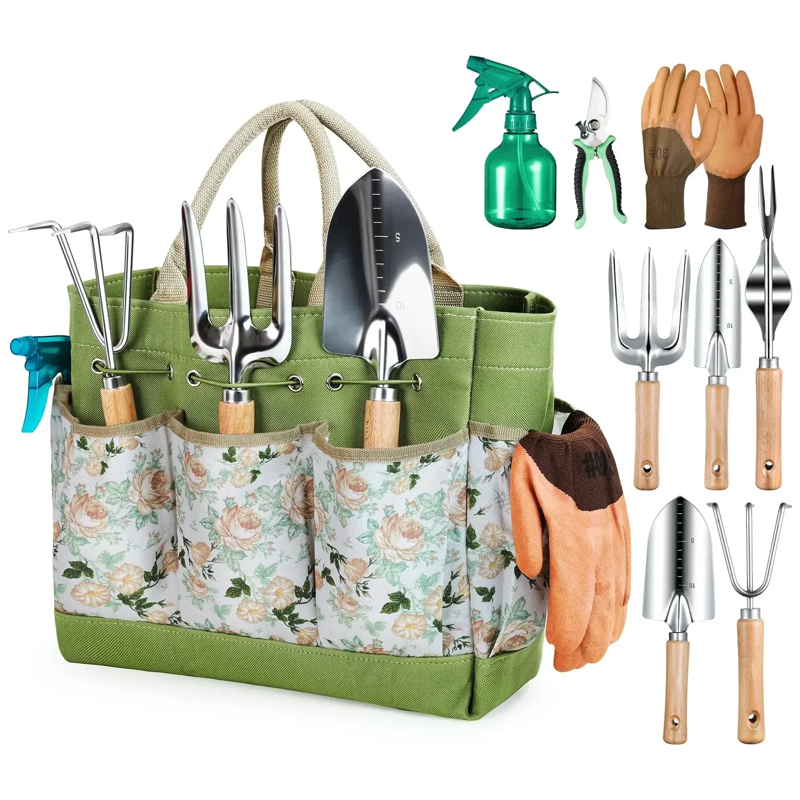 Gardening Tools 9-Piece Heavy  - Gardening Tools For Women ulasan dan harga