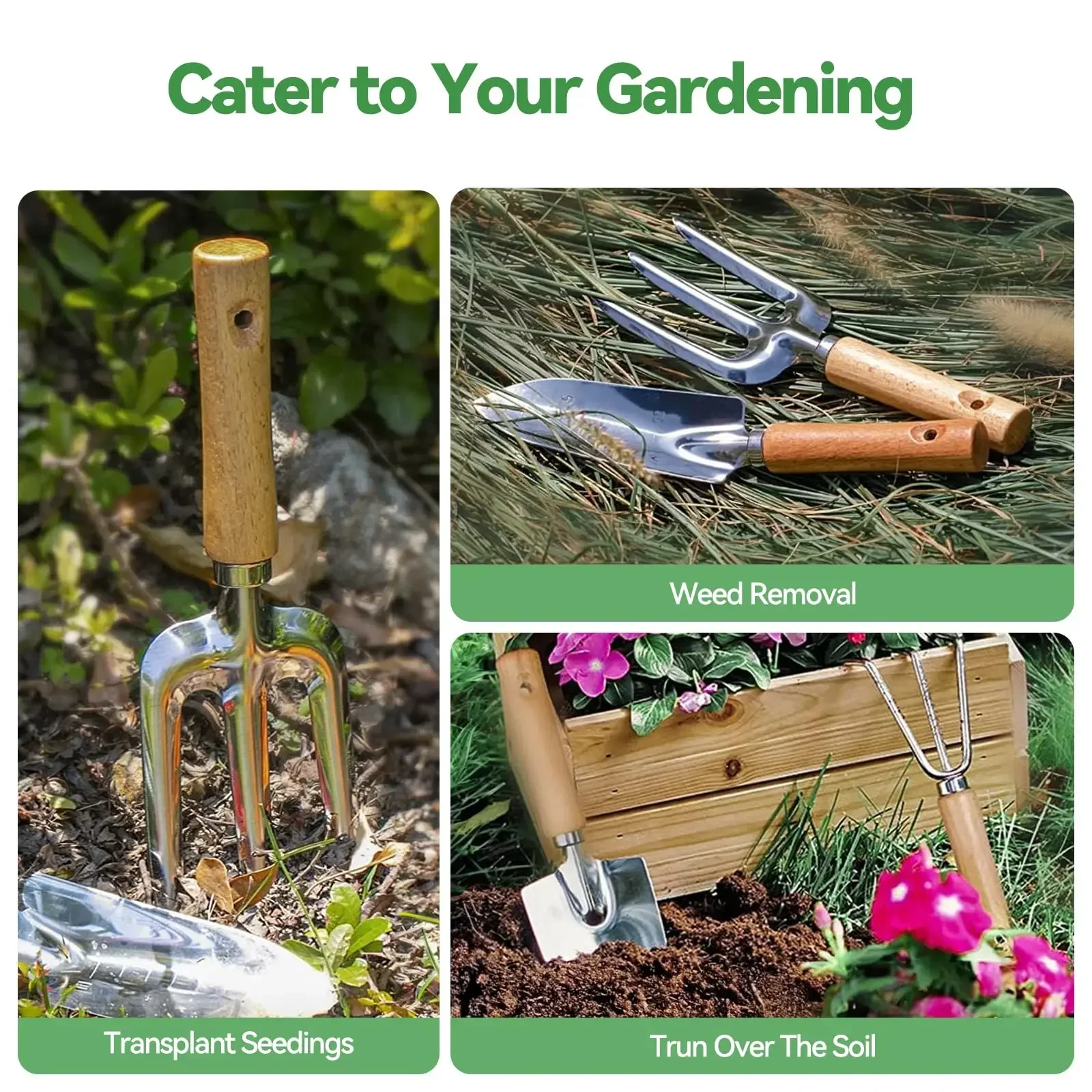 Gardening Tools 9-Piece Heavy  - Gardening Tools For Women ulasan dan harga
