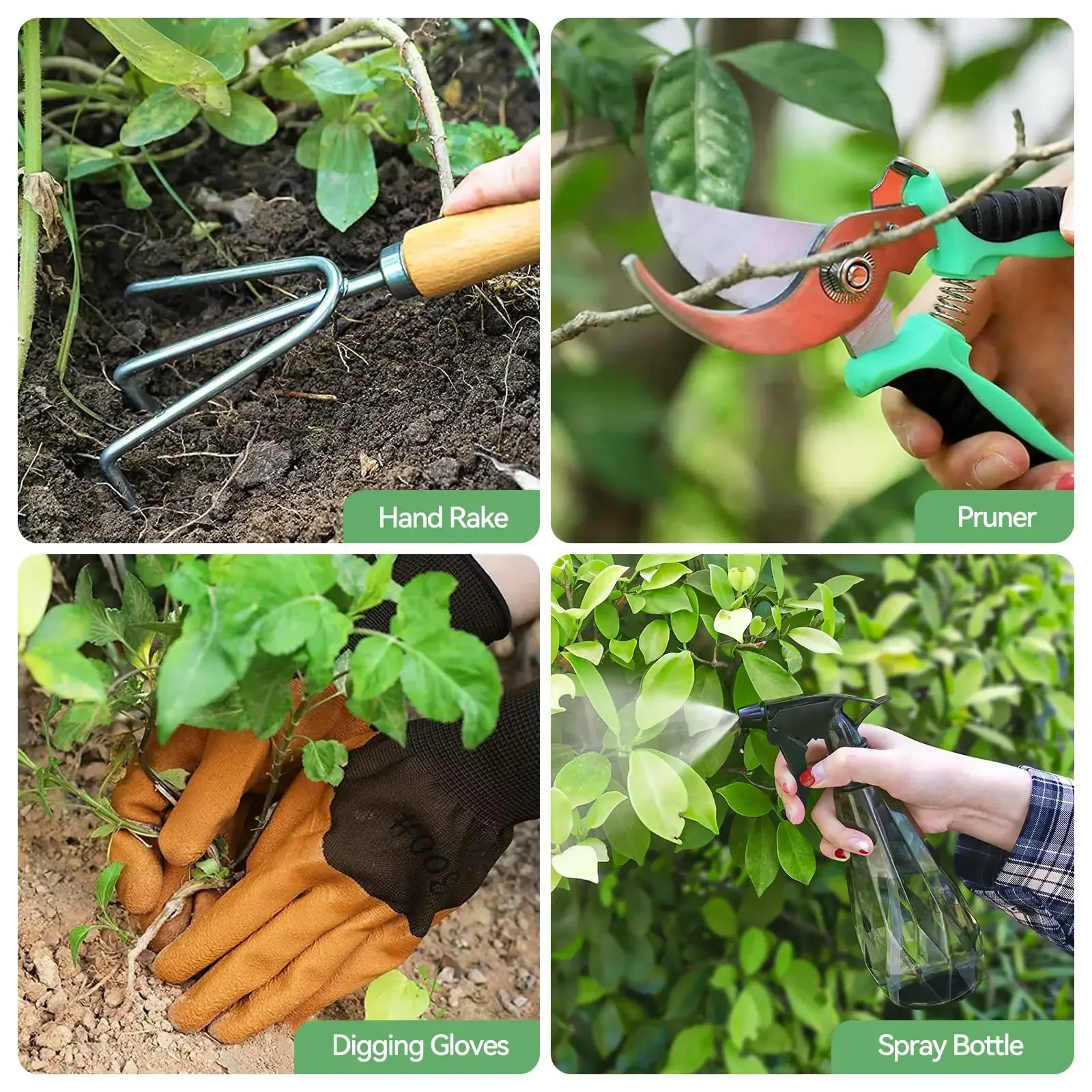 Gardening Tools 9-Piece Heavy  - Gardening Tools For Women ulasan dan harga