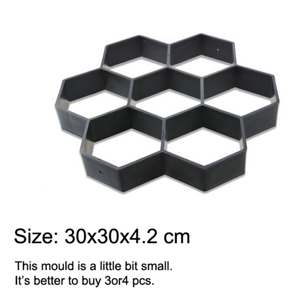 7 Grid Garden Pavement Mold DI - Gardening Tool Diy ulasan dan harga