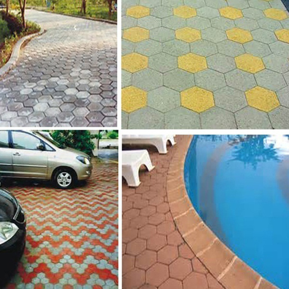 7 Grid Garden Pavement Mold DI - Gardening Tool Diy ulasan dan harga