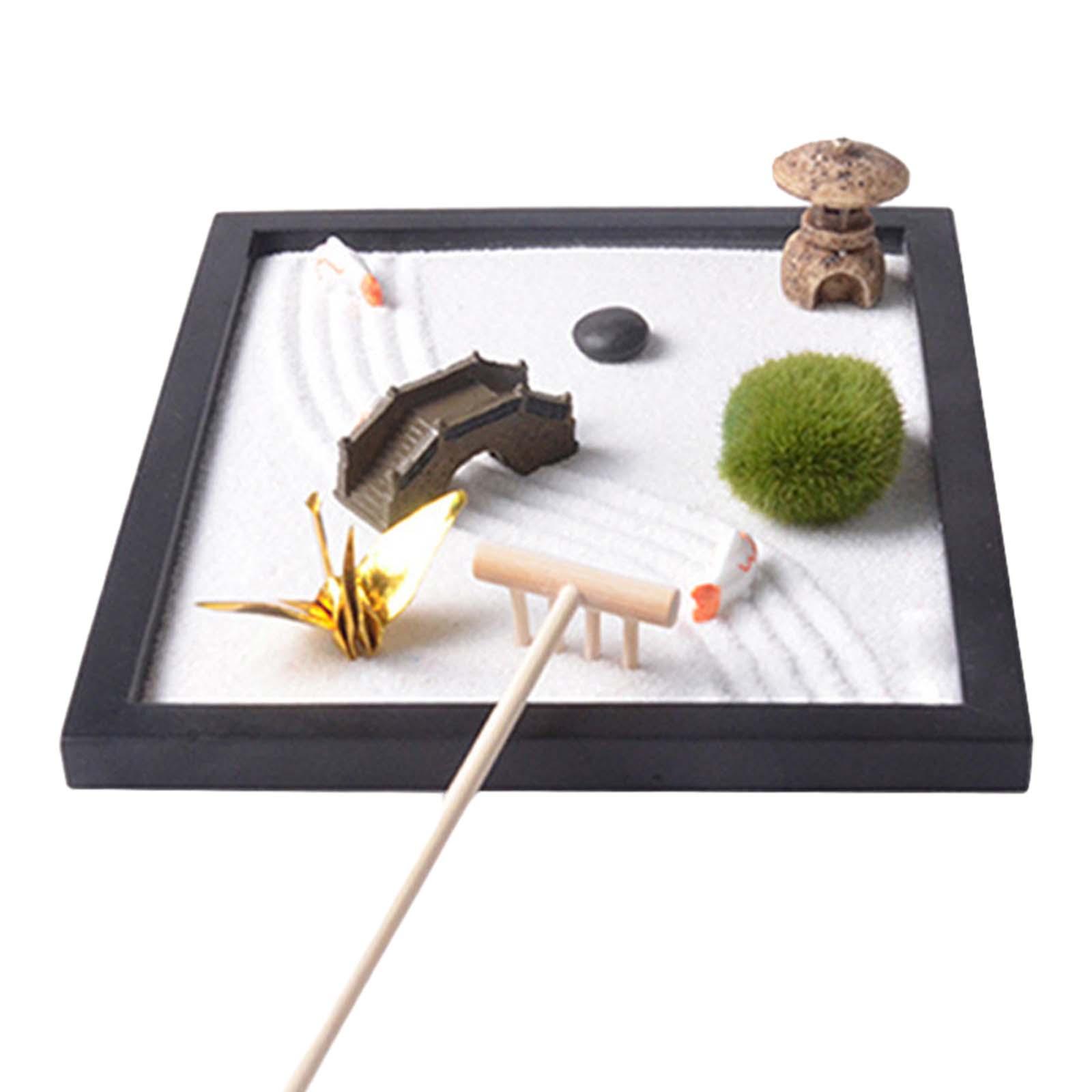 Zen Garden Sand Tray for Desk  - Zen Gardening Tools ulasan dan harga