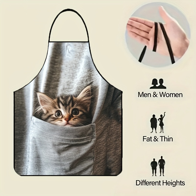 1pc Cute Kitten Pattern Neck-H - Gardening Tools For Women ulasan dan harga