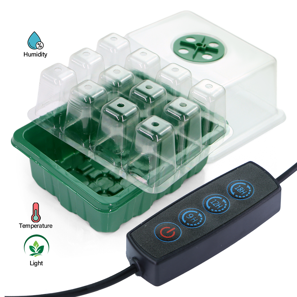 LED Nursery Pots with Grow Lig - Seed Starter Trays ulasan dan harga