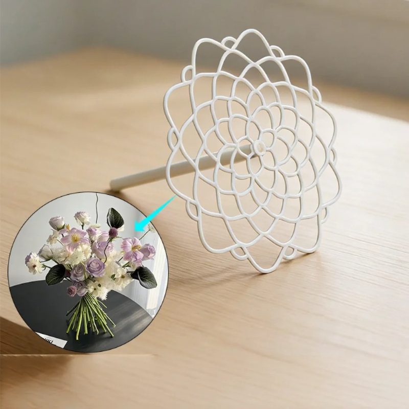 Spiral Ikebana Stem Holder Vas - Gardening Tool Diy ulasan dan harga