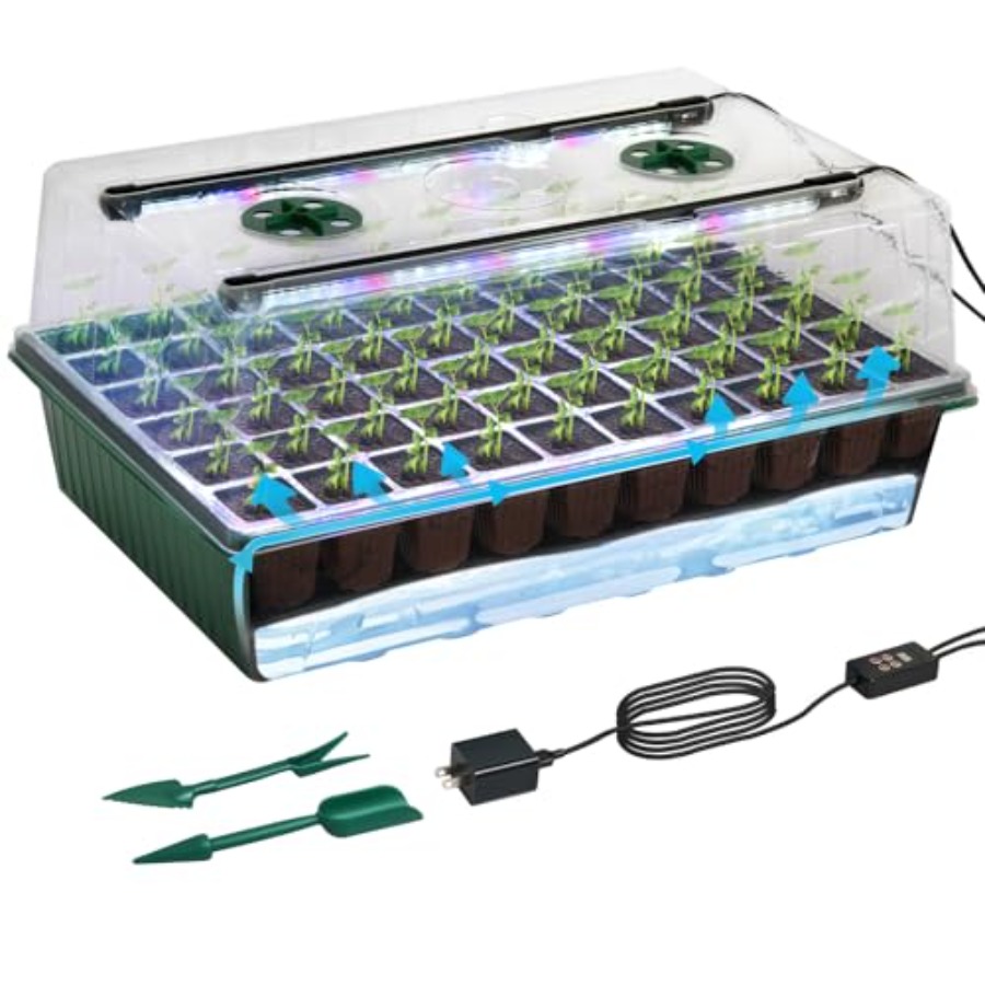Seed Starter Tray with Grow Li - Seed Starter Trays ulasan dan harga