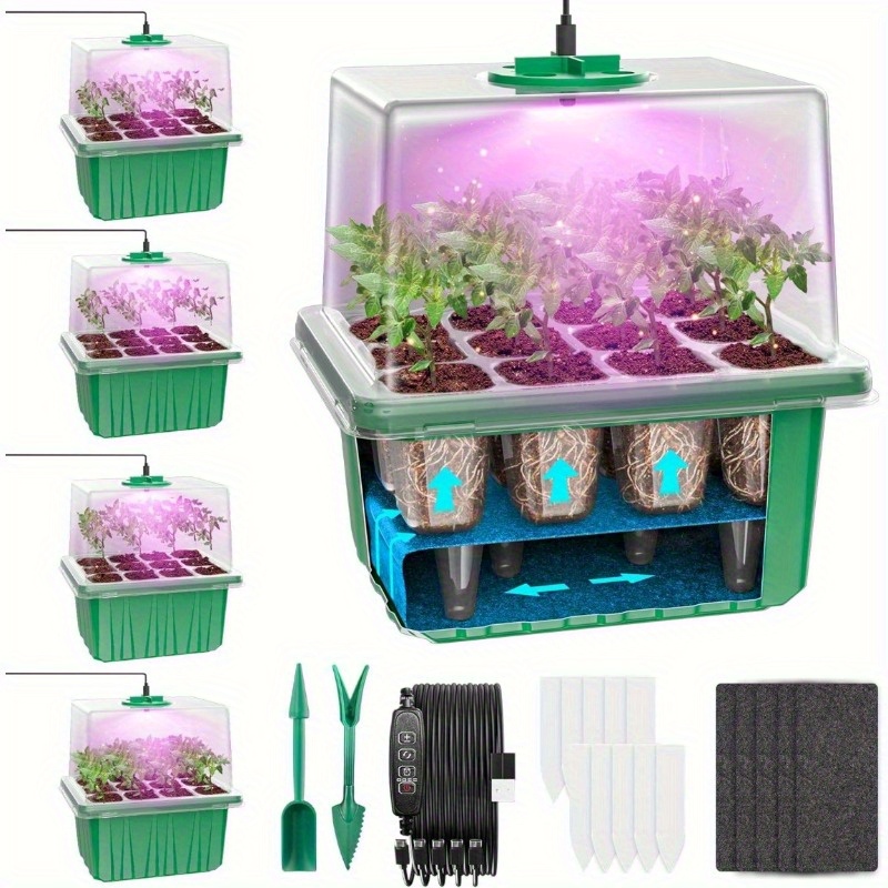 LED Grow Light Garden Plant Su - Seed Starter Trays ulasan dan harga