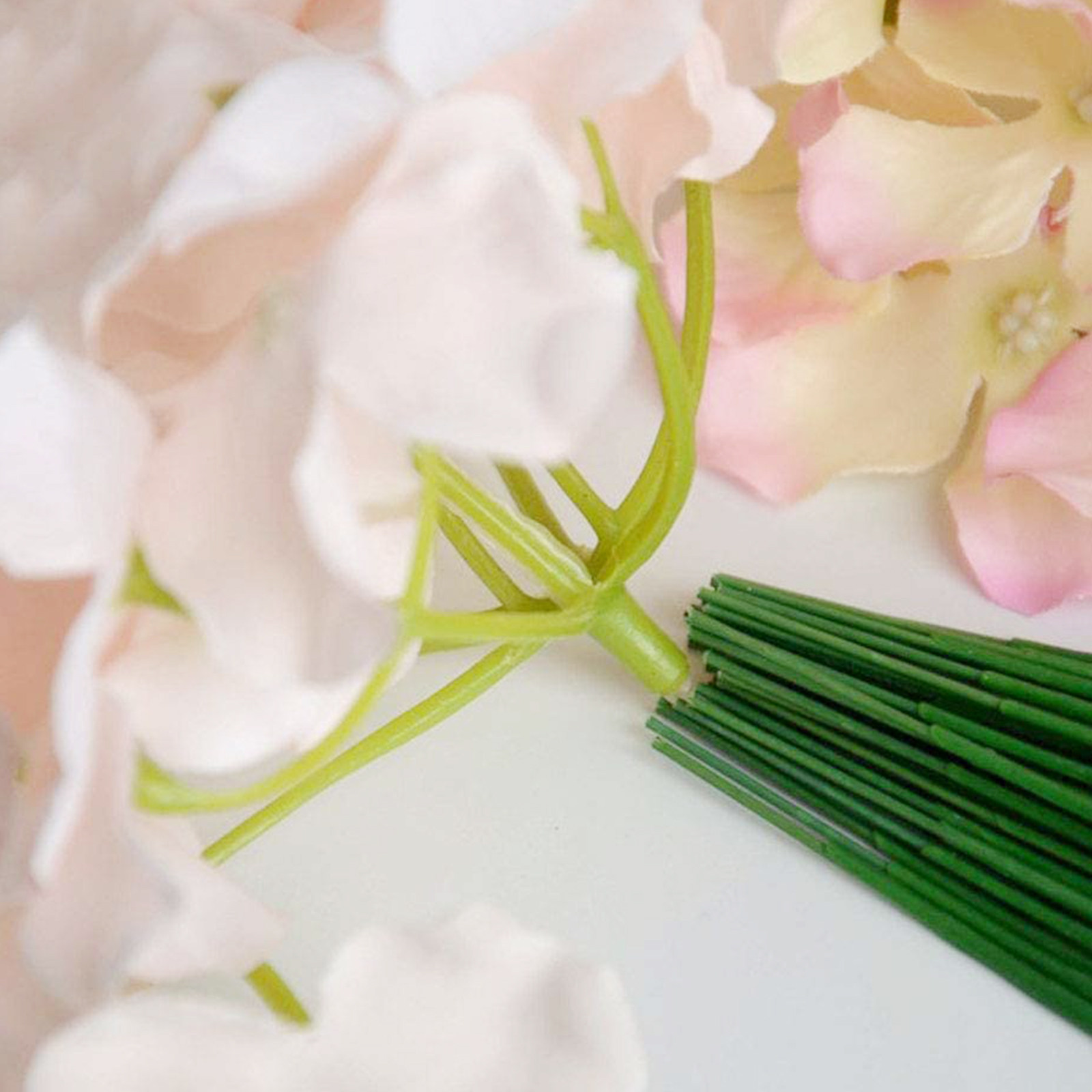 100Pcs Artificial Flower Stems - Gardening Tool Diy ulasan dan harga