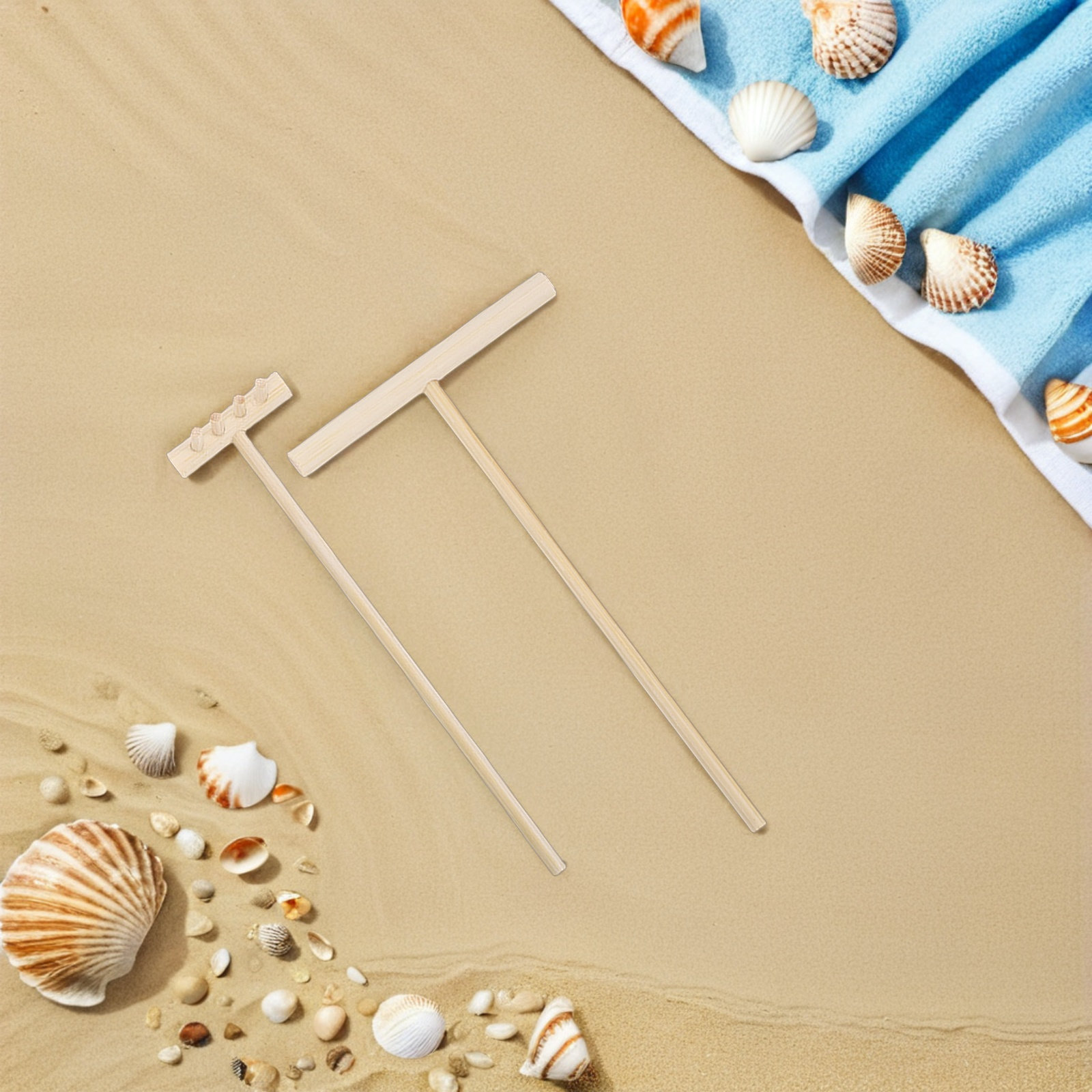 5Pcs Mini Bamboo Zen Garden Ra - Zen Gardening Tools ulasan dan harga