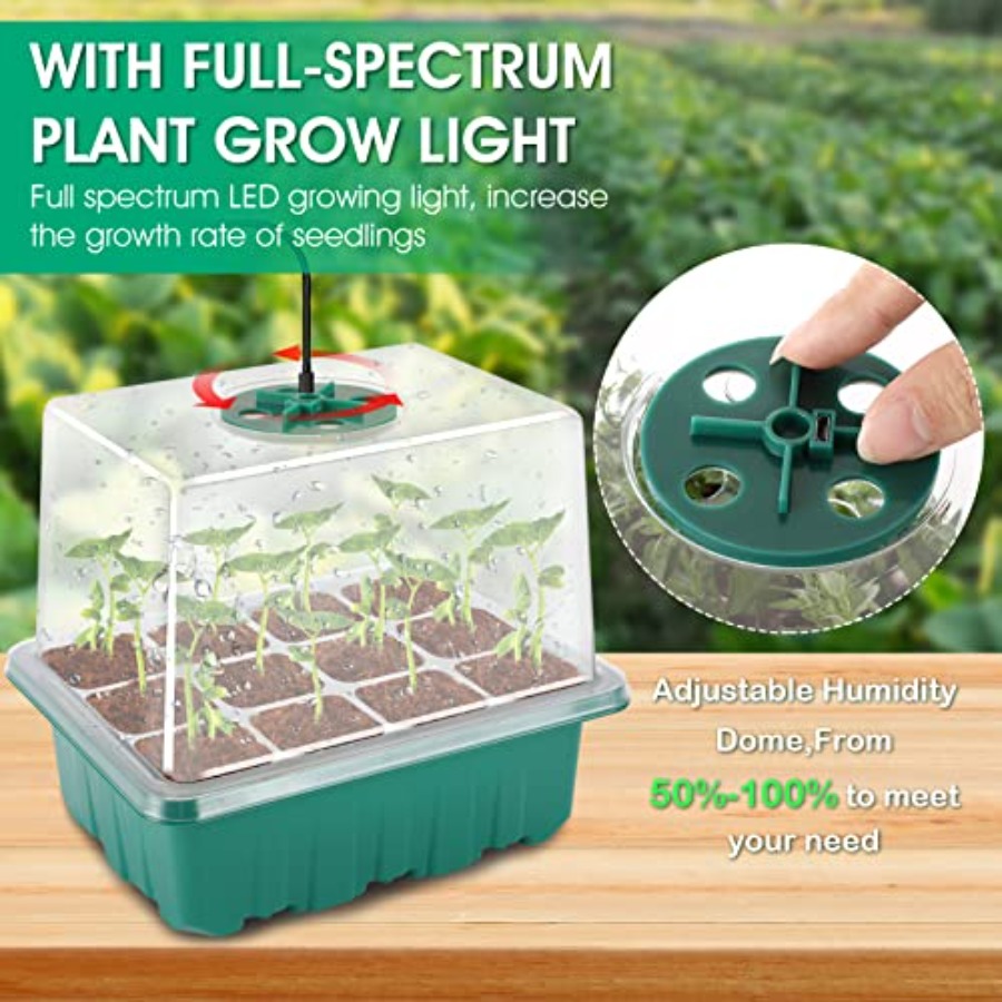 Seed Starter Tray with Light,  - Seed Starter Trays ulasan dan harga